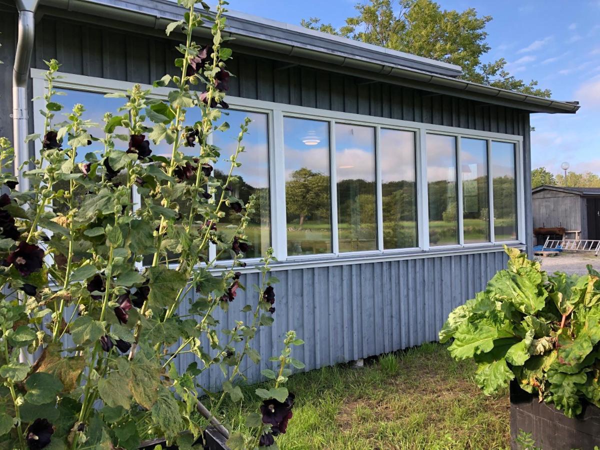 Mysig Nybyggd Stuga Naera Hav Och Natur Klovedal Luaran gambar